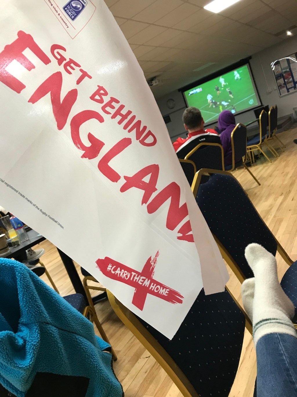 She’s got a bloody wall planner…